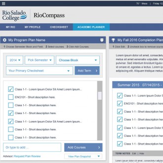 Checksheet and Planner